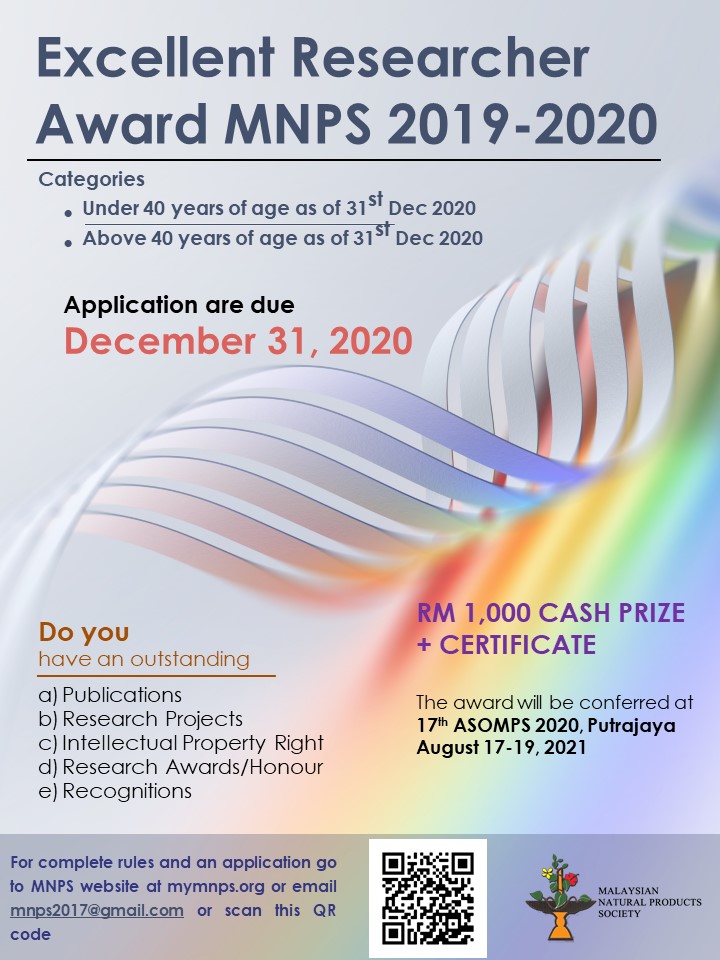 Excellent Researcher Award MNPS 2021